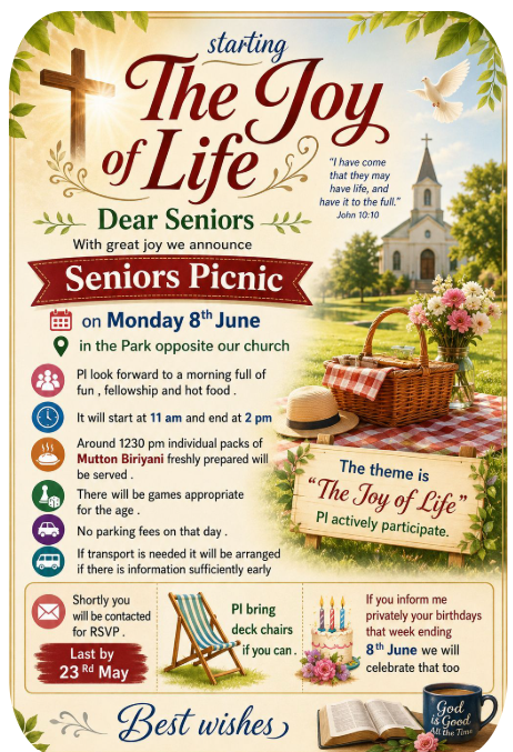 Seniors Picnic